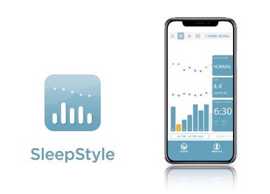 Fisher Paykel SleepStyle App Phone Showing Data