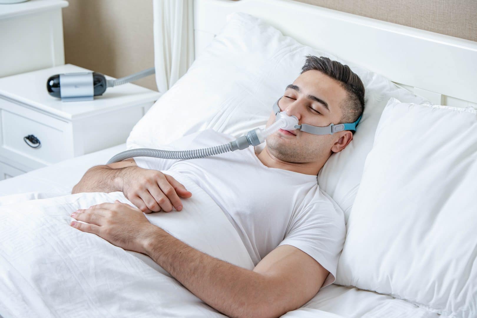 BMC P2H Nasal Pillow CPAP Mask Waterless Humidification System