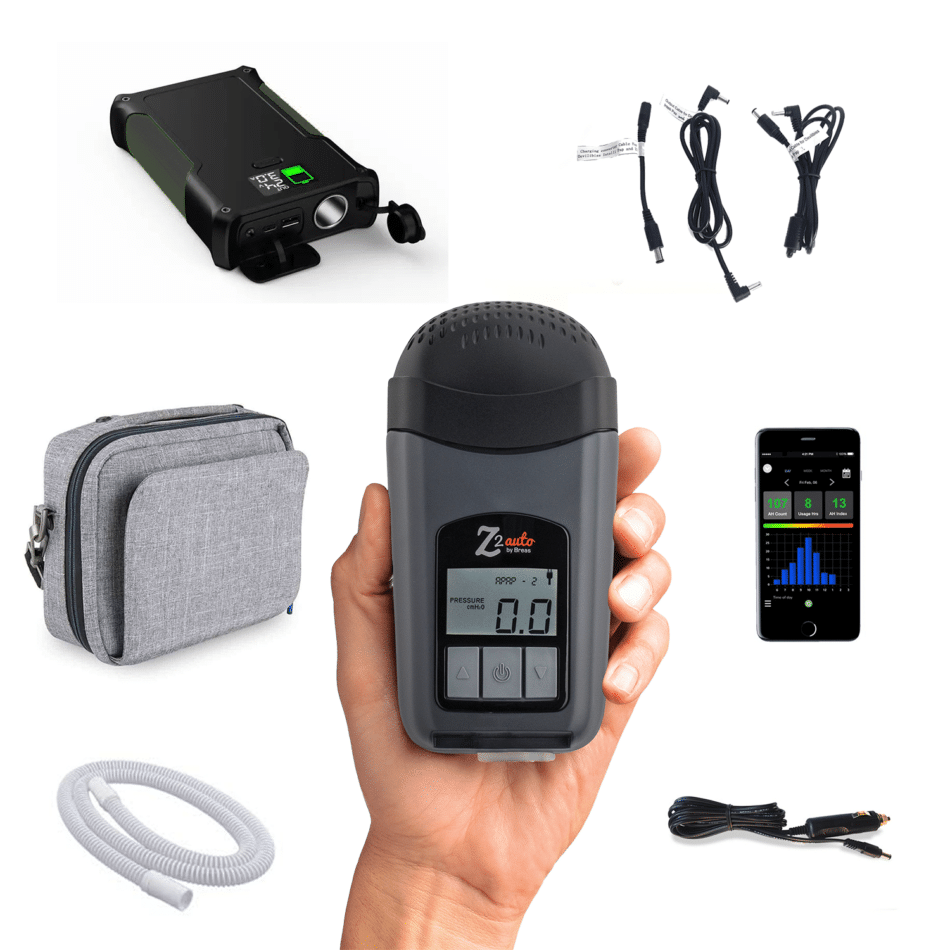 Z2 Auto Ultimate Camping Pack RemSleep Travel CPAP Machines